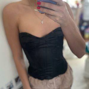 black corset